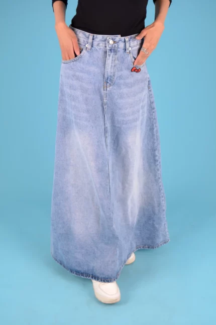 Oversized Black Jambe with Skeleton Print